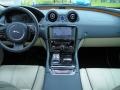 Butter Soft Ivory/Navy Blue w/Satin Zebrano Wood 2011 Jaguar XJ XJL Supercharged Neiman Marcus Edition Dashboard
