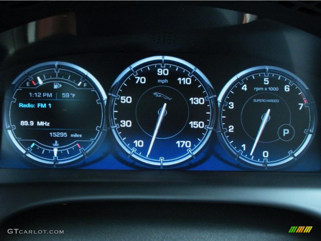 2011 Jaguar XJ XJL Supercharged Neiman Marcus Edition Gauges Photos