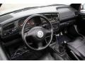 Black 2001 Volkswagen Cabrio GLX Dashboard