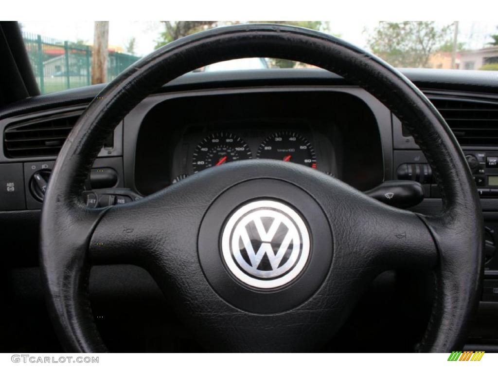 2001 Cabrio GLX - Desert Wind Metallic / Black photo #45