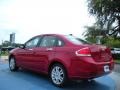 2010 Sangria Red Metallic Ford Focus SEL Sedan  photo #3