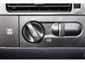 2001 Volkswagen Cabrio Black Interior Controls Photo
