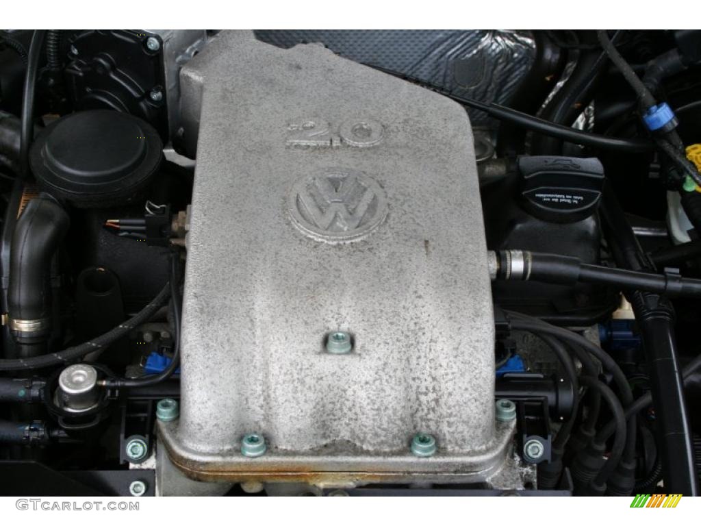 2001 Volkswagen Cabrio GLX 2.0 Liter SOHC 8-Valve 4 Cylinder Engine Photo #47646190
