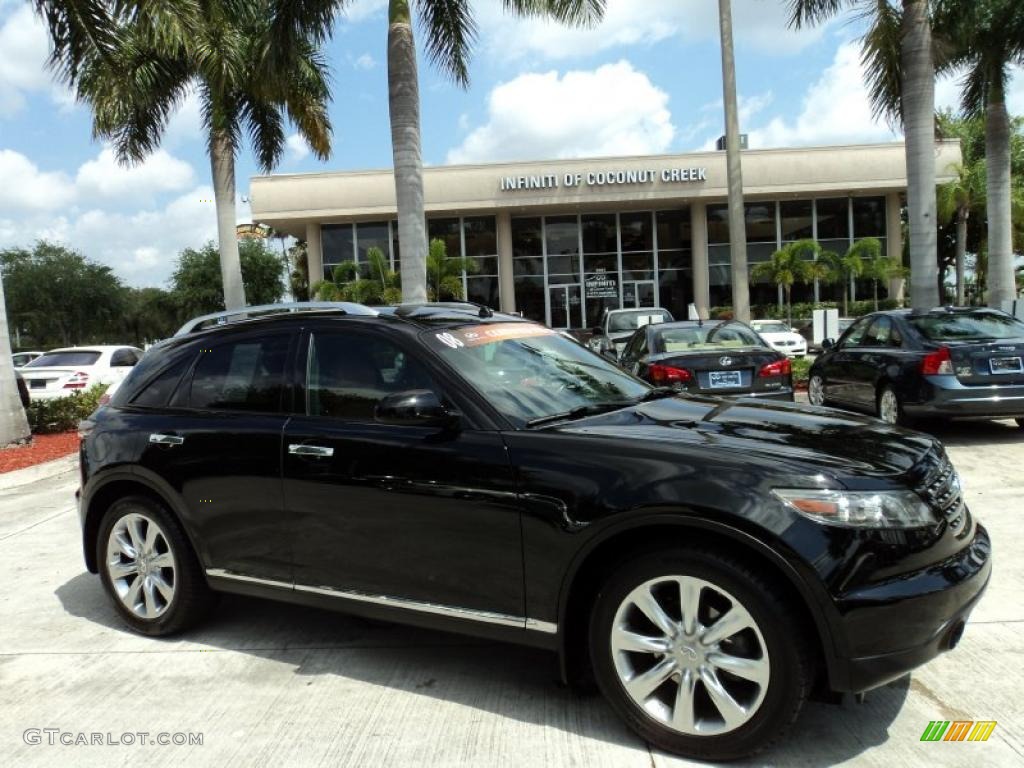 Black Obsidian Infiniti FX