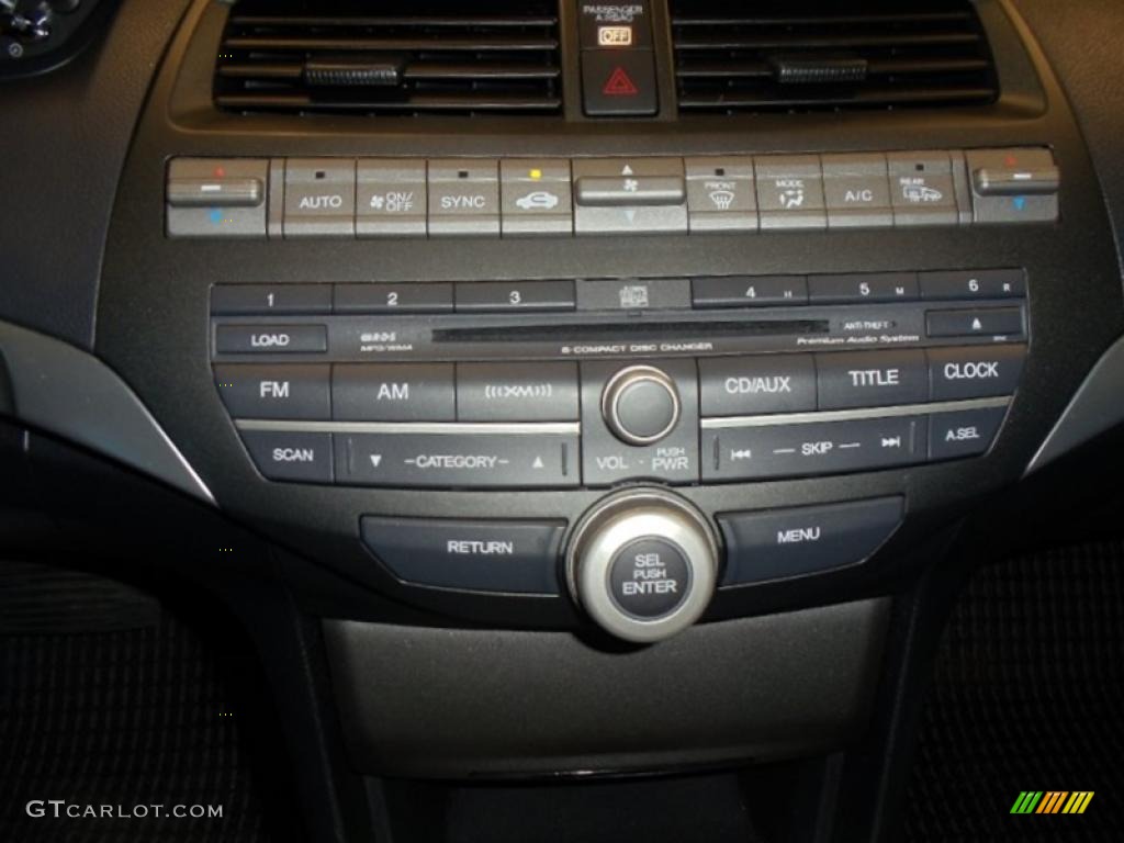 2010 Honda Accord EX-L Coupe Controls Photo #47647441