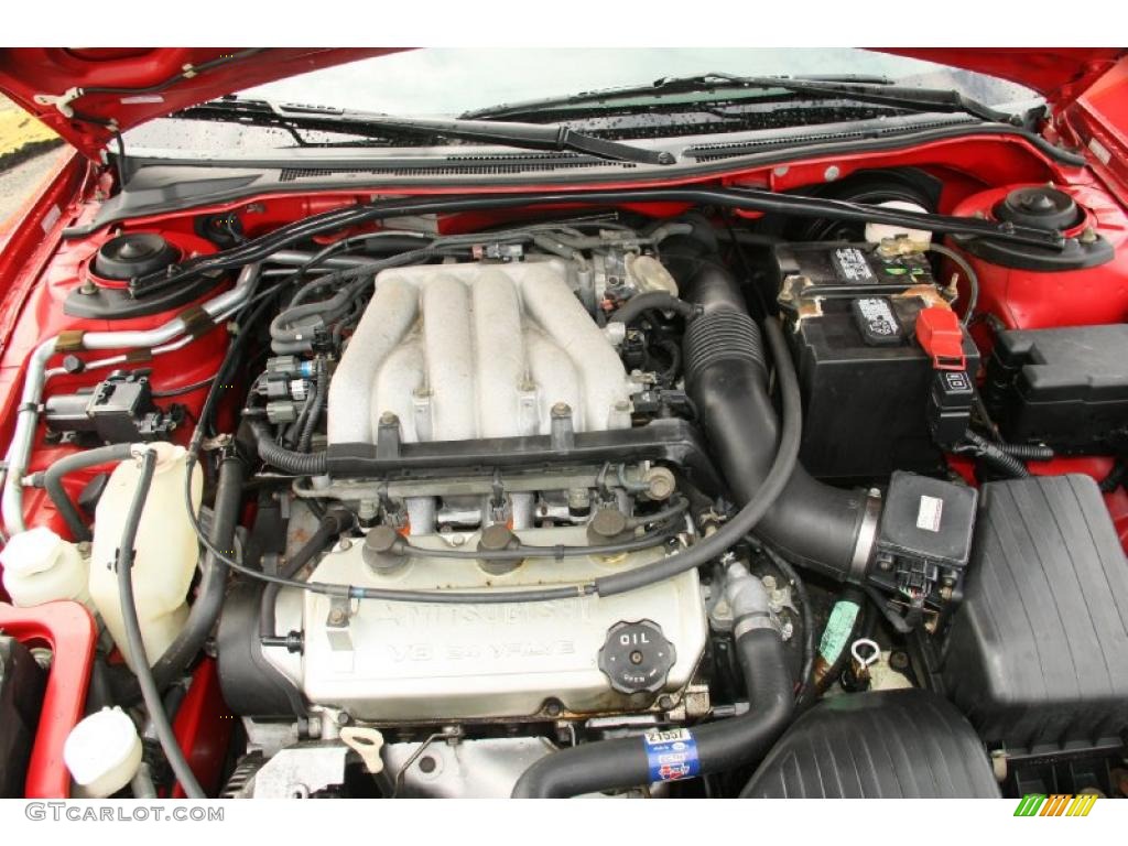 2000 Mitsubishi Eclipse GT Coupe 3.0 Liter SOHC 24-Valve V6 Engine Photo #47647645