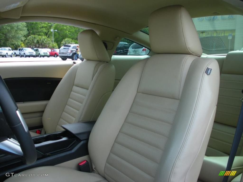 2006 Mustang GT Premium Coupe - Redfire Metallic / Light Parchment photo #12