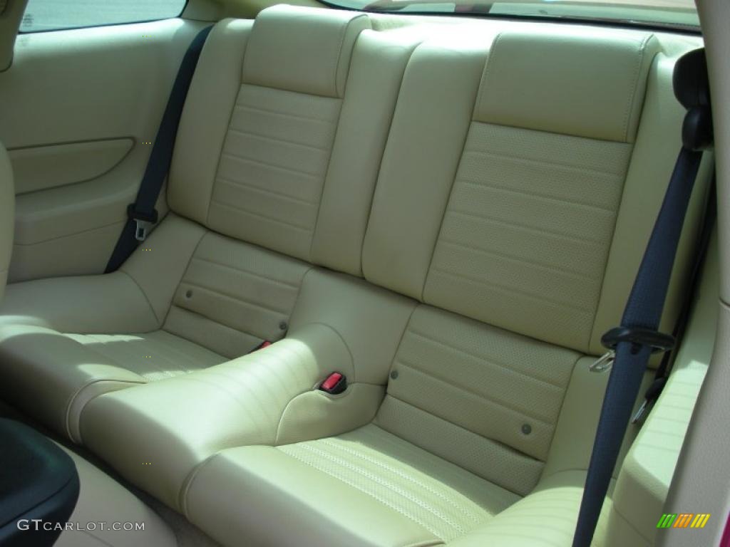 2006 Mustang GT Premium Coupe - Redfire Metallic / Light Parchment photo #13