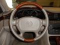 Neutral Shale 2002 Cadillac DeVille DTS Steering Wheel