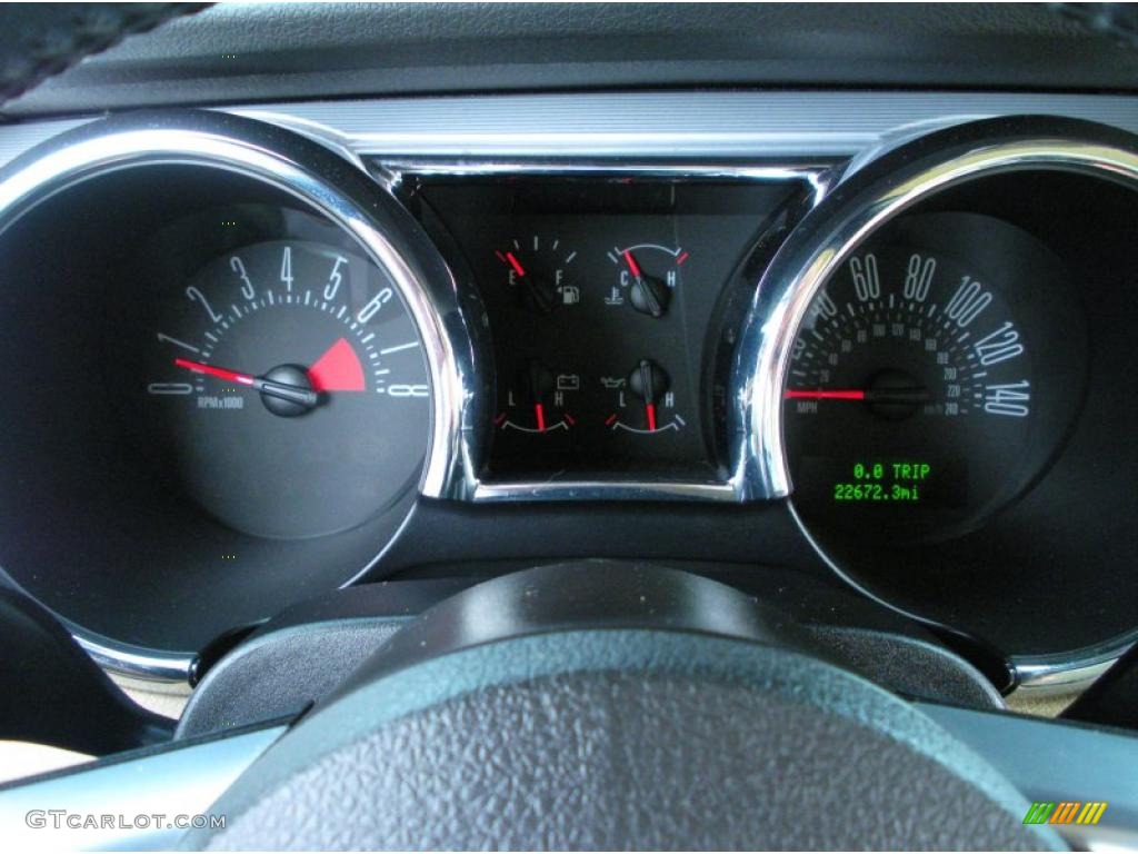 2006 Mustang GT Premium Coupe - Redfire Metallic / Light Parchment photo #19