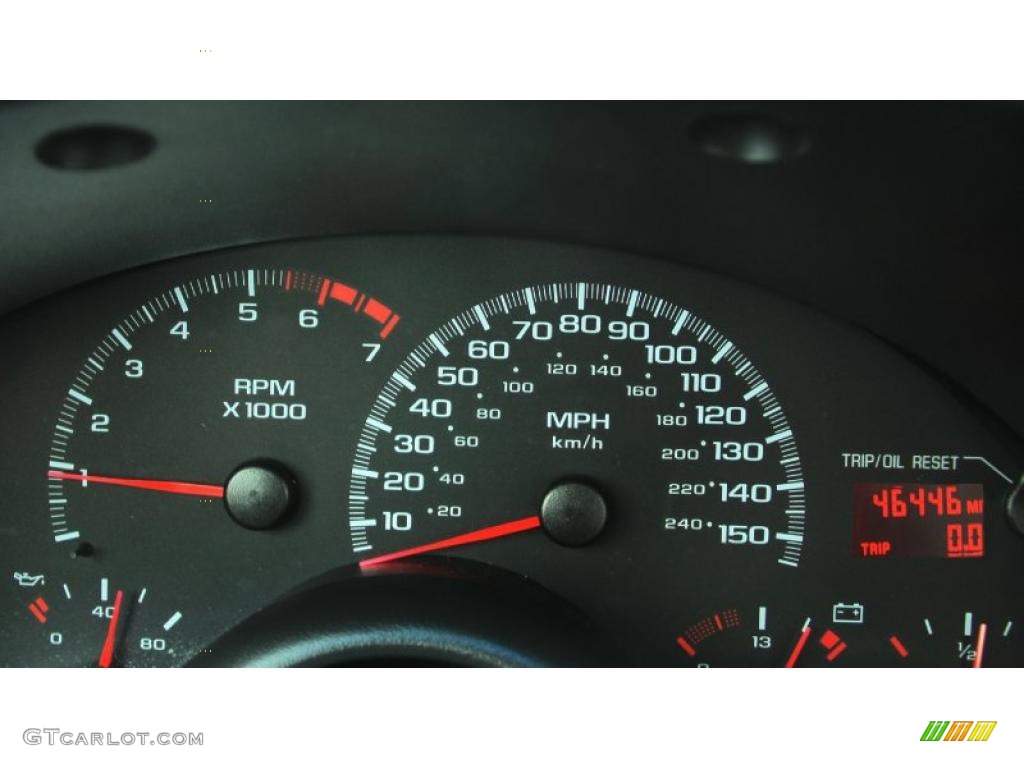 2002 Chevrolet Camaro Z28 Coupe Gauges Photo #47648443