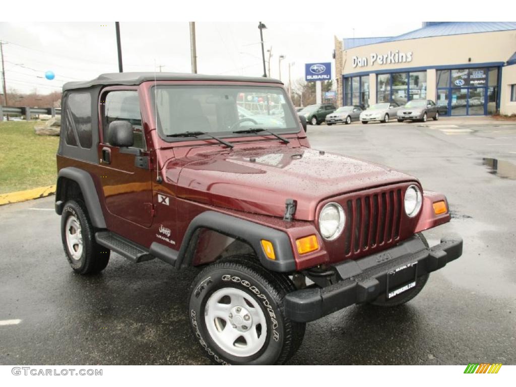2004 Wrangler X 4x4 - Sienna Pearl / Dark Slate Gray photo #3