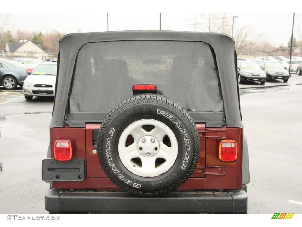 2004 Wrangler X 4x4 - Sienna Pearl / Dark Slate Gray photo #6