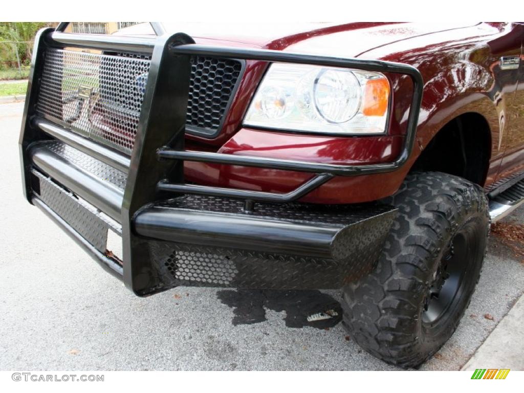 Dark Toreador Red Metallic 2006 Ford F150 XLT SuperCab 4x4 Exterior Photo #47649325