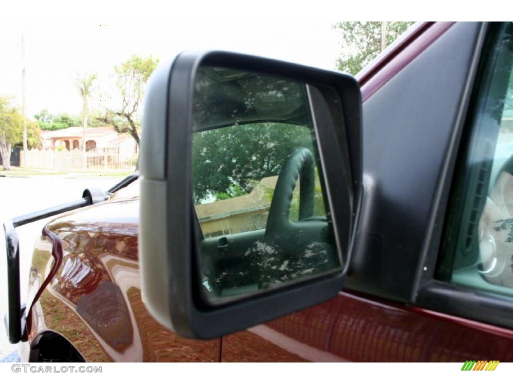 2006 F150 XLT SuperCab 4x4 - Dark Toreador Red Metallic / Medium/Dark Flint photo #23