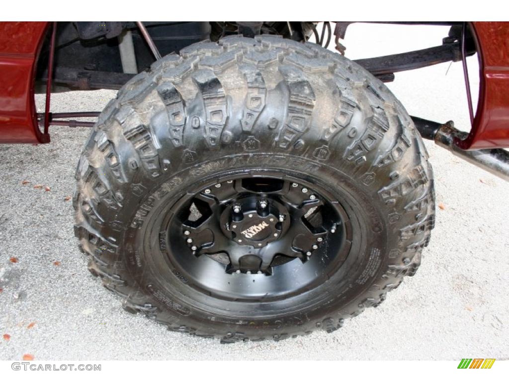 2006 F150 XLT SuperCab 4x4 - Dark Toreador Red Metallic / Medium/Dark Flint photo #28