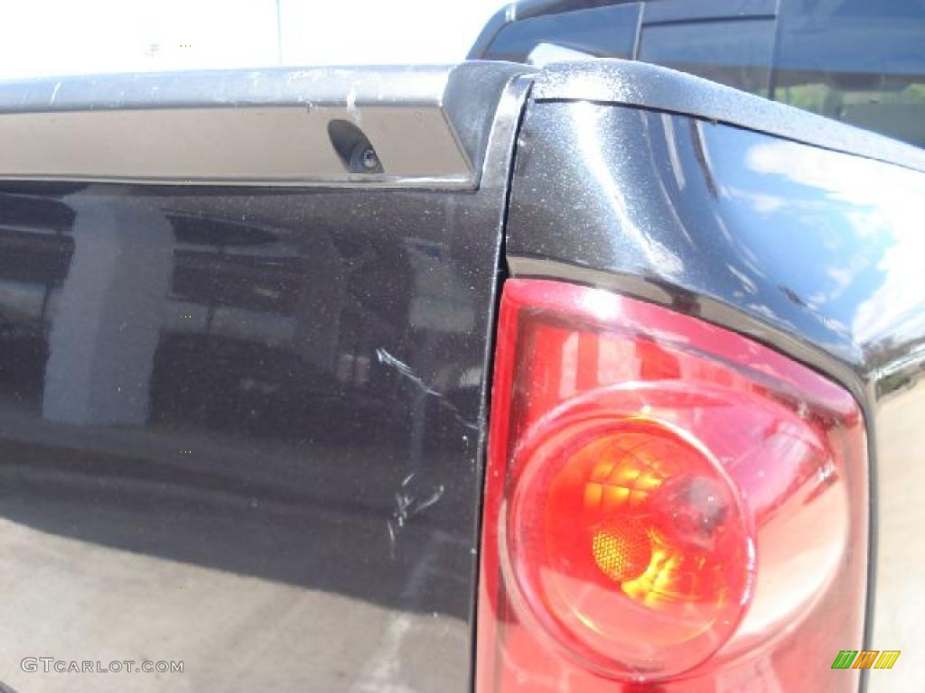 2007 Ram 1500 SLT Quad Cab - Brilliant Black Crystal Pearl / Medium Slate Gray photo #27