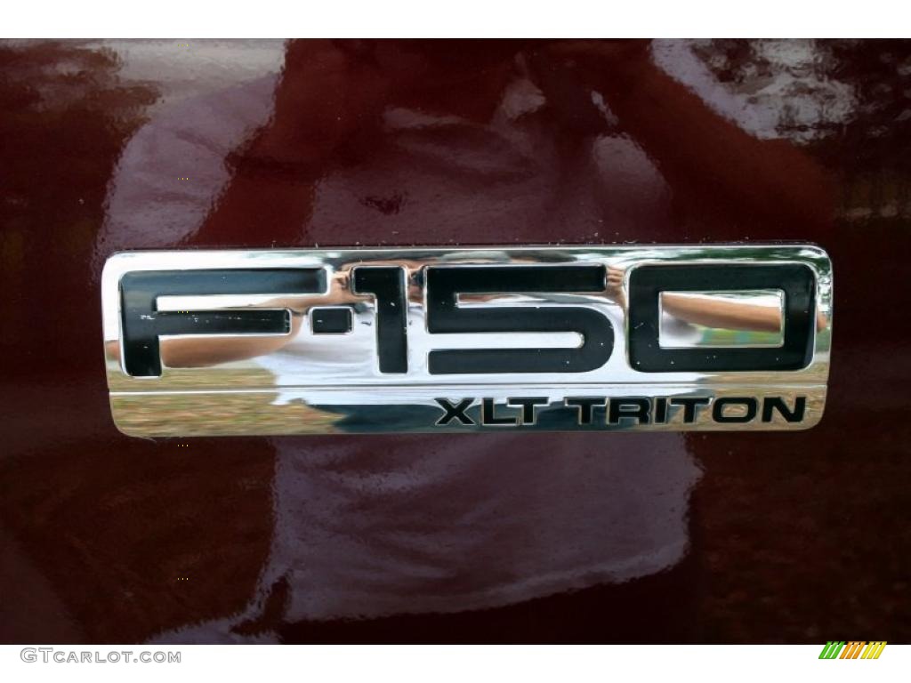 2006 F150 XLT SuperCab 4x4 - Dark Toreador Red Metallic / Medium/Dark Flint photo #46