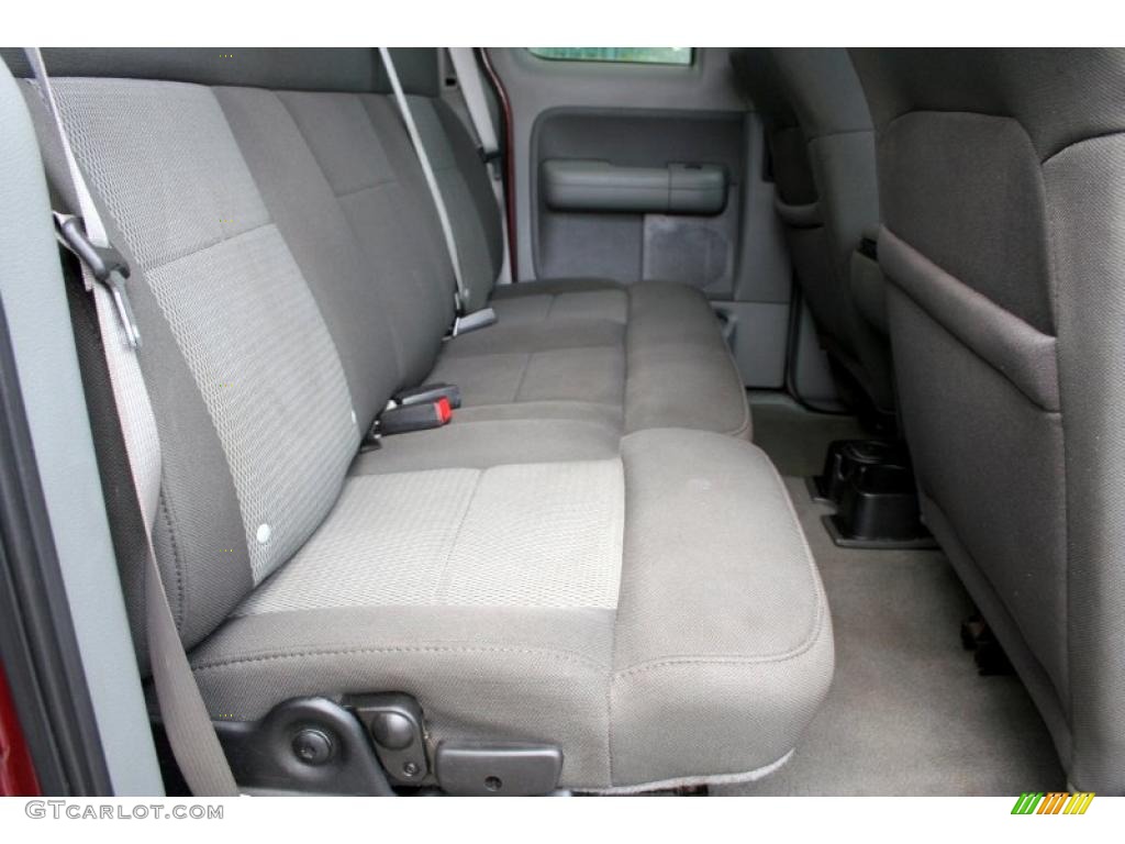 2006 F150 XLT SuperCab 4x4 - Dark Toreador Red Metallic / Medium/Dark Flint photo #48