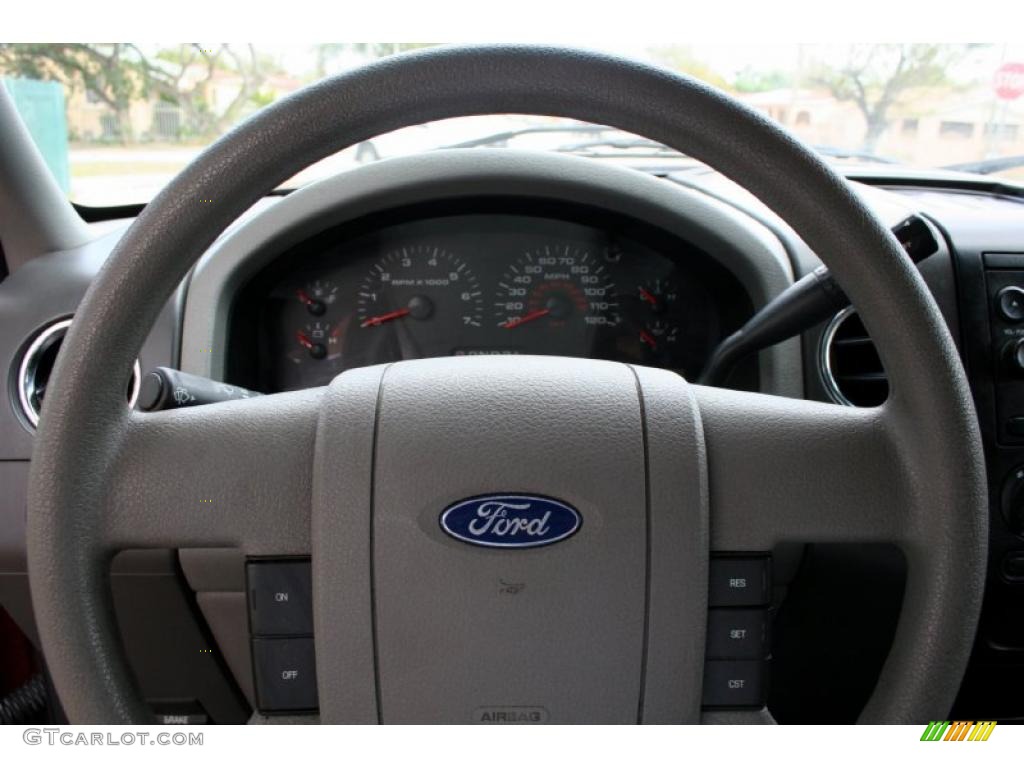2006 F150 XLT SuperCab 4x4 - Dark Toreador Red Metallic / Medium/Dark Flint photo #63