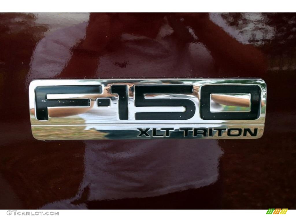 2006 F150 XLT SuperCab 4x4 - Dark Toreador Red Metallic / Medium/Dark Flint photo #88