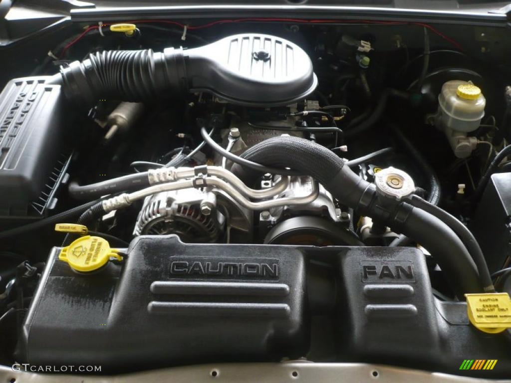 2000 Dodge Durango SLT 4x4 Engine Photos