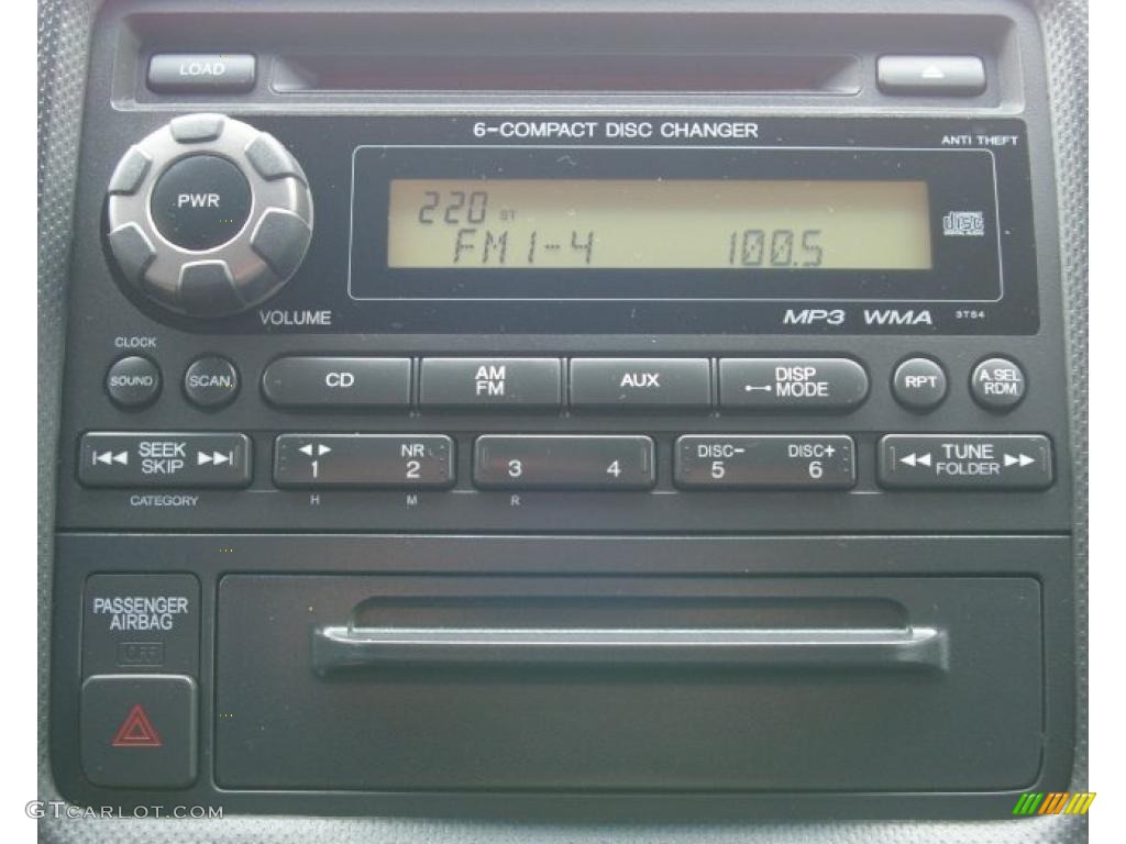 2009 Honda Ridgeline RTS Controls Photo #47650735