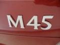 2007 Crimson Roulette Pearl Infiniti M 45 Sport Sedan  photo #6