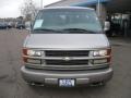 2002 Light Pewter Metallic Chevrolet Express 1500 LT Passenger Van  photo #3