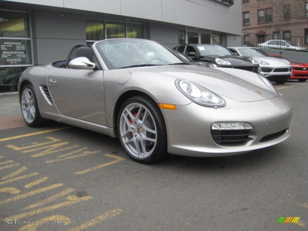 Platinum Silver Metallic 2011 Porsche Boxster S Exterior Photo #47652121