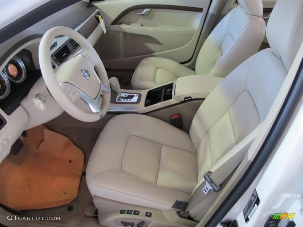 Sandstone Beige Interior 2011 Volvo S80 3.2 Photo #47652292