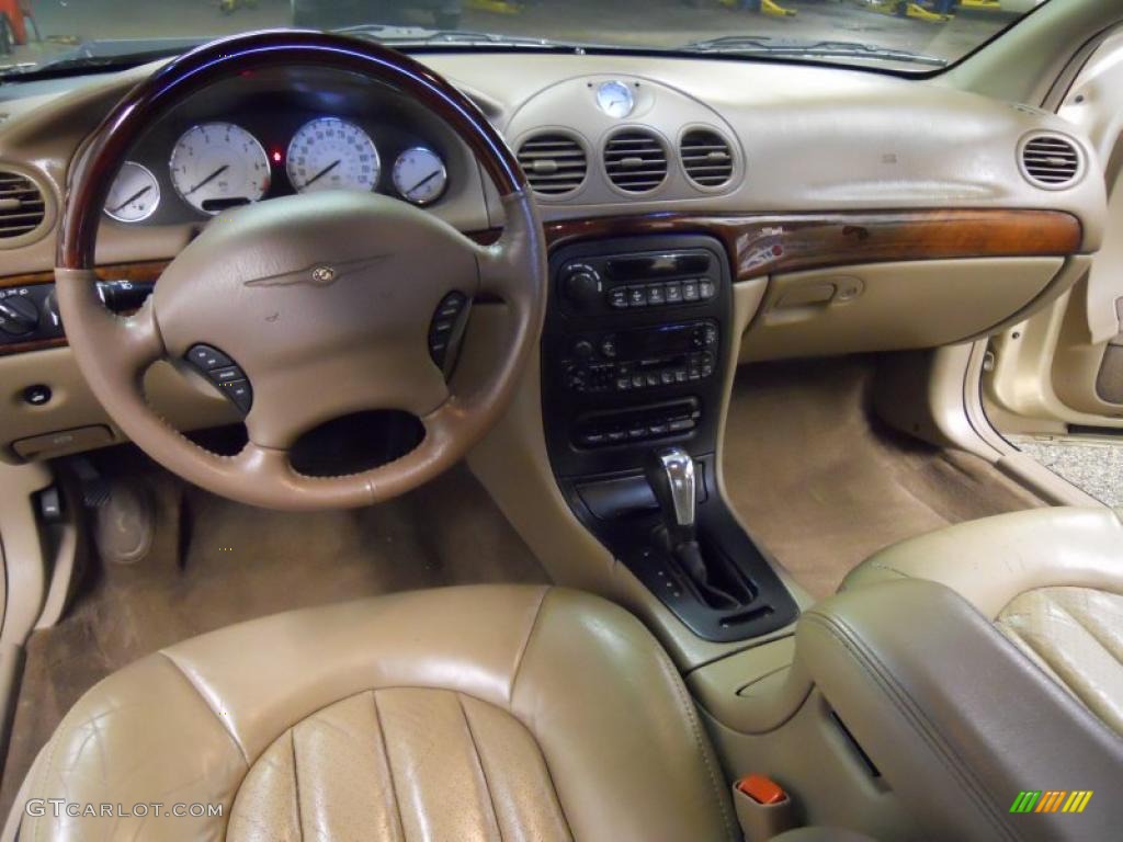 2001 Chrysler 300 M Sedan Sandstone Dashboard Photo #47652427