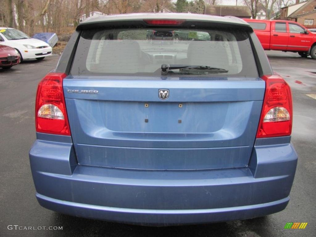 2007 Caliber SE - Marine Blue Pearl / Pastel Slate Gray photo #11