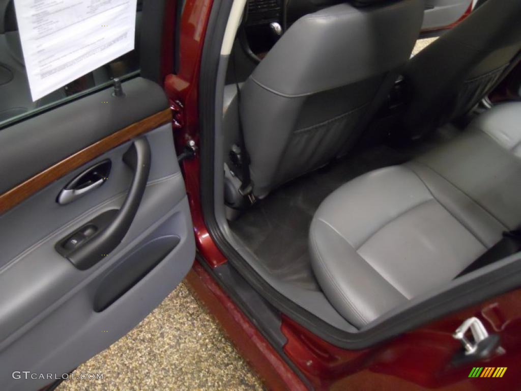 2004 9-3 Arc Sedan - Merlot Red Metallic / Slate Gray photo #20