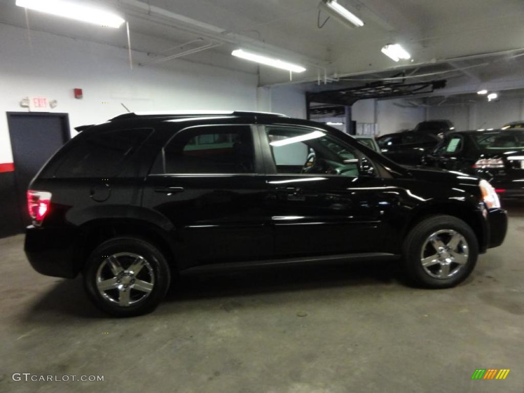 2008 Equinox LT AWD - Black / Light Gray photo #5