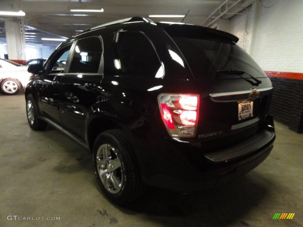 2008 Equinox LT AWD - Black / Light Gray photo #7