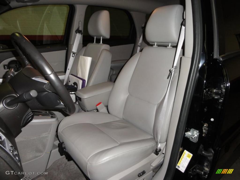 2008 Equinox LT AWD - Black / Light Gray photo #13