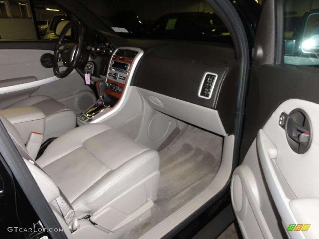 2008 Equinox LT AWD - Black / Light Gray photo #14