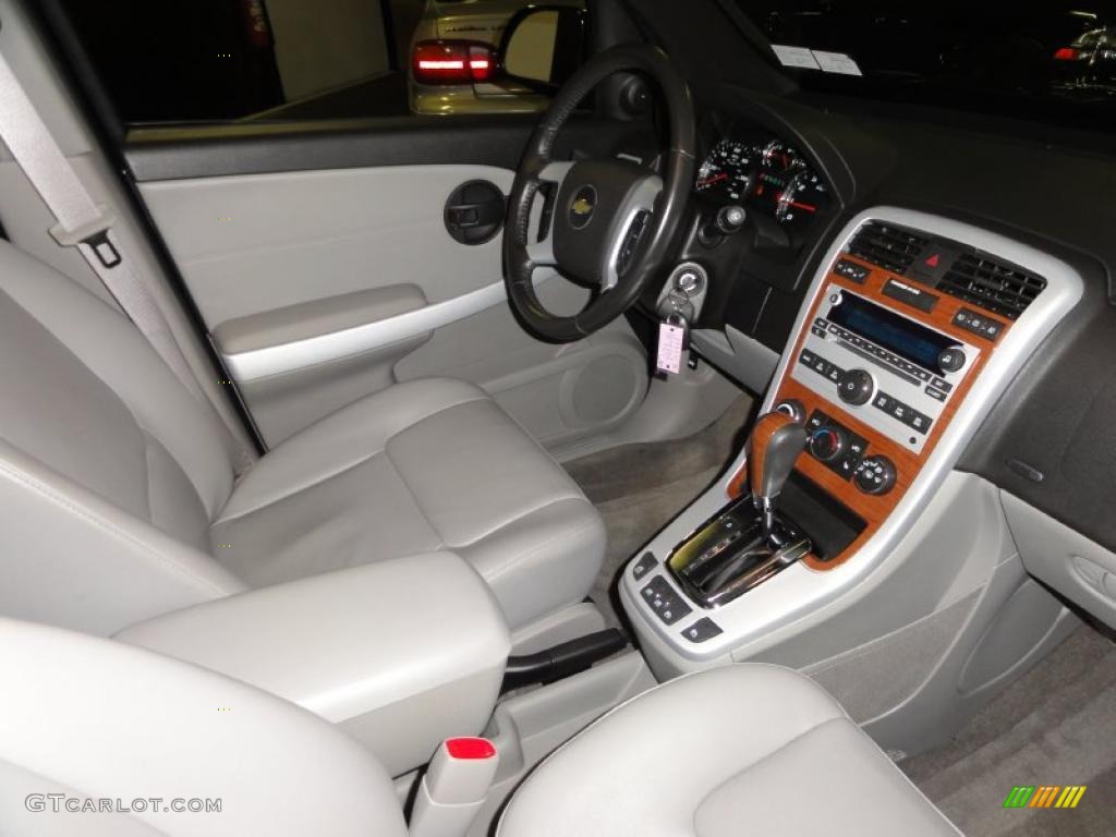 2008 Equinox LT AWD - Black / Light Gray photo #15