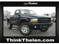 Patriot Blue Pearl 2002 Dodge Dakota Sport Regular Cab 4x4