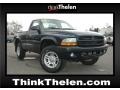 2002 Patriot Blue Pearl Dodge Dakota Sport Regular Cab 4x4  photo #1