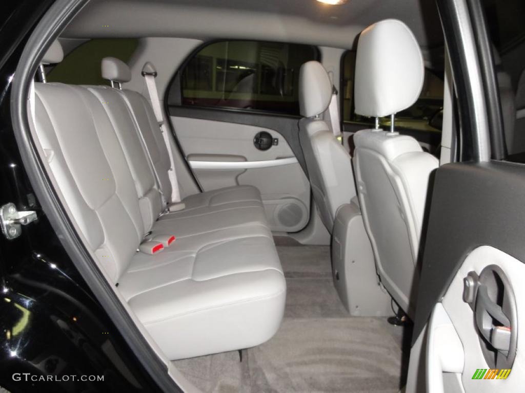 2008 Equinox LT AWD - Black / Light Gray photo #17