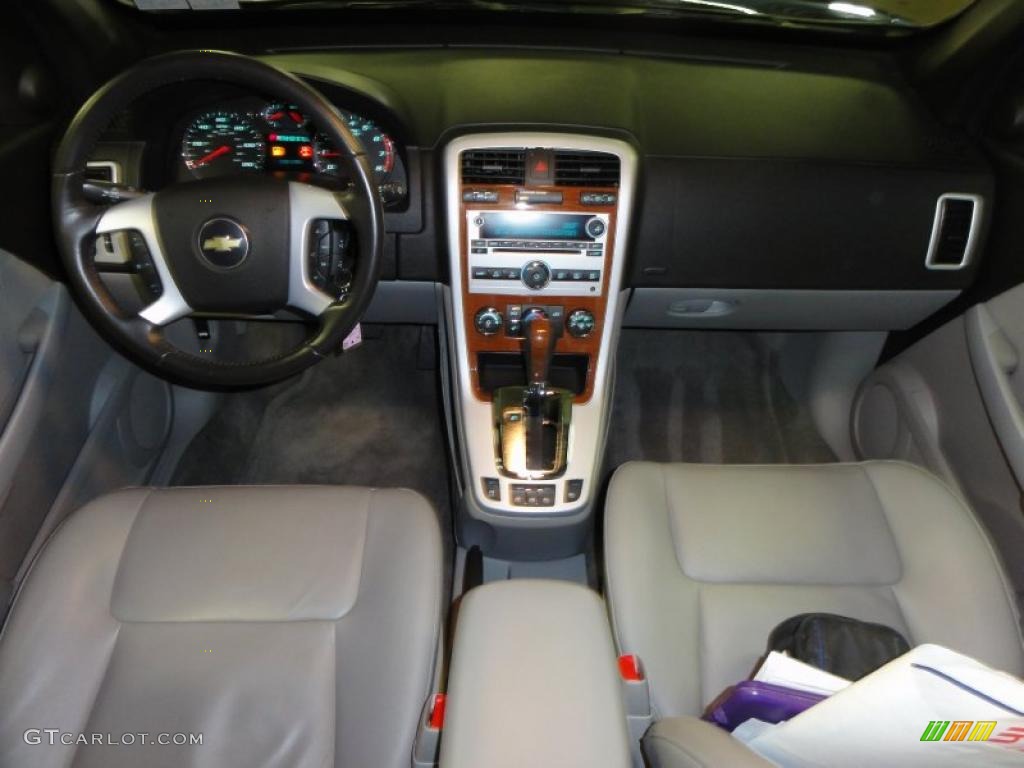 2008 Equinox LT AWD - Black / Light Gray photo #21