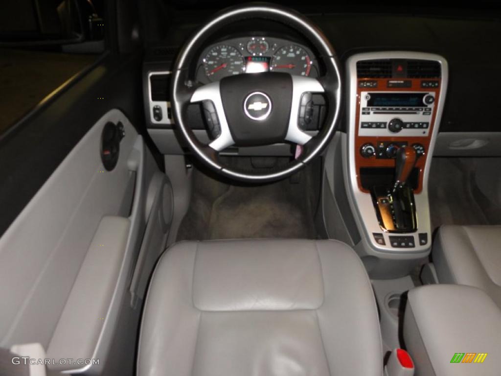 2008 Equinox LT AWD - Black / Light Gray photo #22