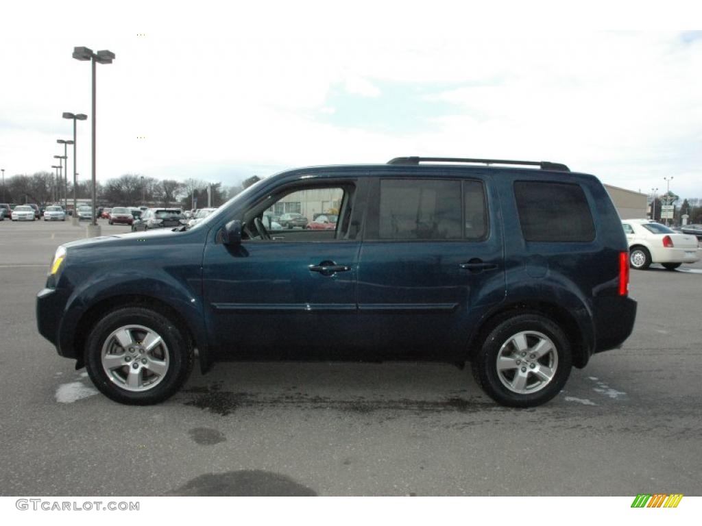 Bali Blue Pearl 2009 Honda Pilot EX 4WD Exterior Photo #47653993