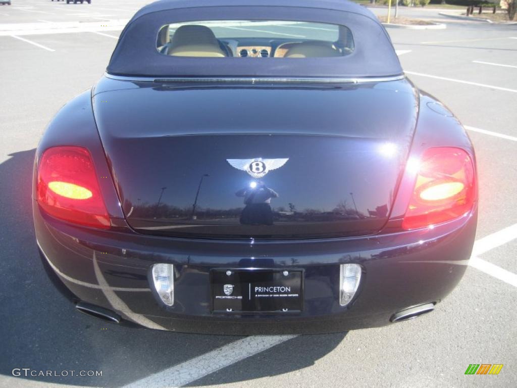 2007 Continental GTC  - Dark Sapphire / Magnolia photo #10