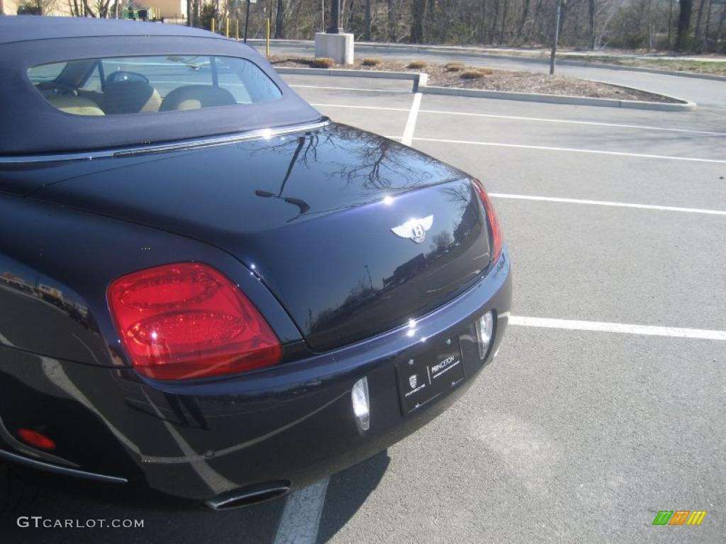 2007 Continental GTC  - Dark Sapphire / Magnolia photo #12