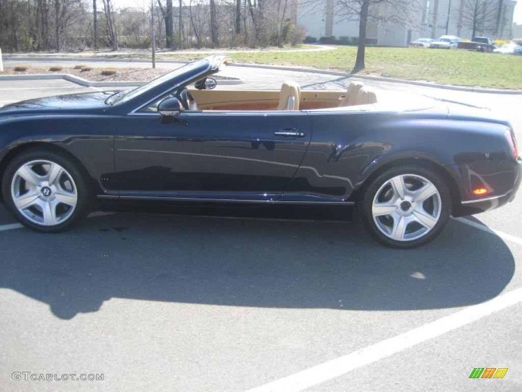 2007 Continental GTC  - Dark Sapphire / Magnolia photo #15