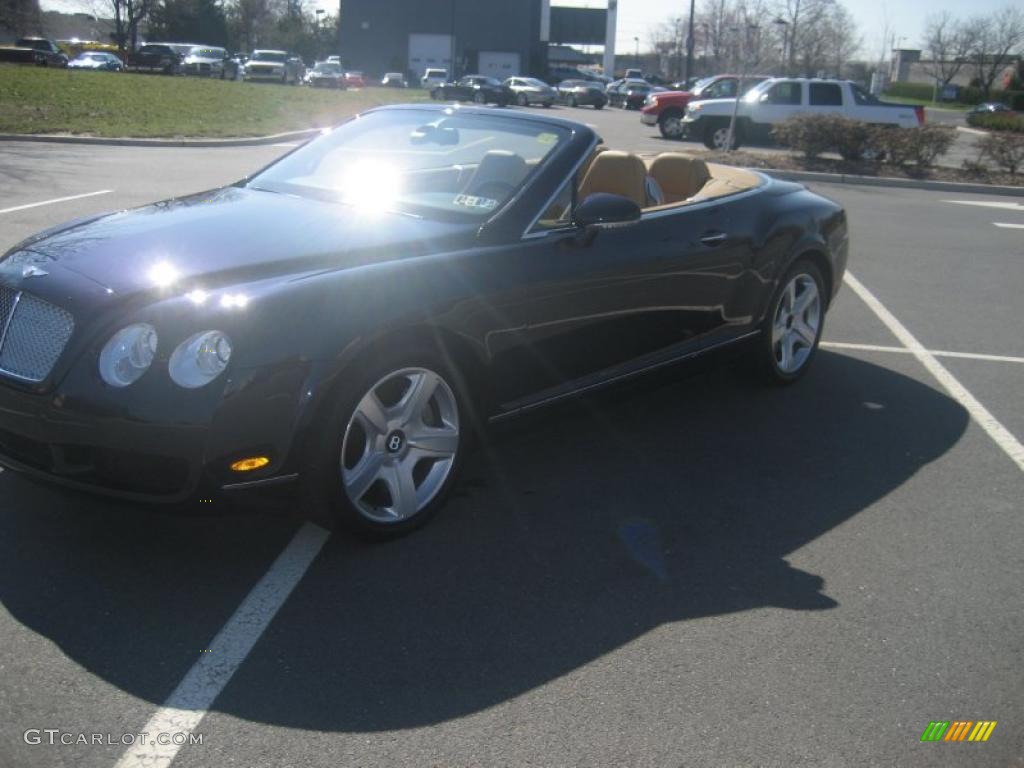 2007 Continental GTC  - Dark Sapphire / Magnolia photo #16