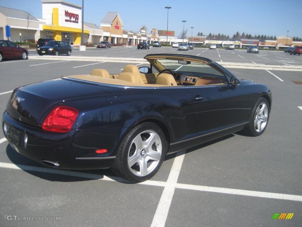 2007 Continental GTC  - Dark Sapphire / Magnolia photo #18